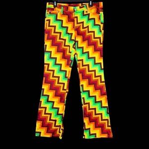 Loudmouth Ladies Fairway Heritage Squirrelz Golf Pants Bold Multicolor Women's 6